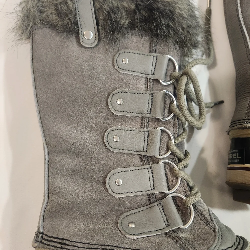 Sorel Joan Of Arctic Women's Waterproof Boot - Gray ❄️ - Picture 9 of 16